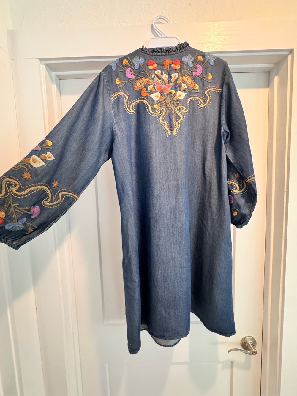 Johnny Was Durango Ruffle Field Dress - Picture 9 of 11